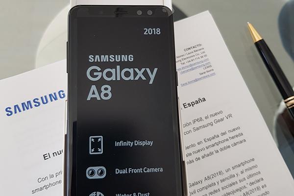 Galaxy A8 (2018) tendría doble cámara frontal