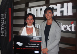 Hitachi entrega los premios del sorteo Club Central Lechera Asturiana 