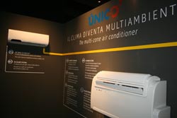 Olimpia Splendid presenta Unico Twin en Mostra Convegno Expocomfort 2012  