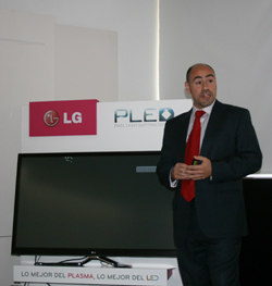 LG presenta los televisores PLED en Madrid