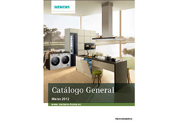 Nuevo Catálogo General 2012 de Siemens  