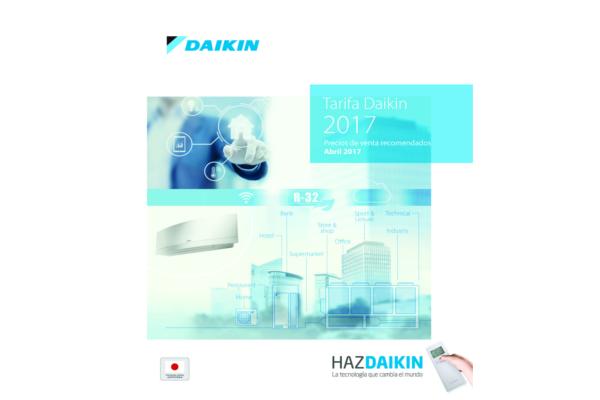 daikin presenta su nueva tarifa 2017 daikin presenta su nueva tarifa 2017