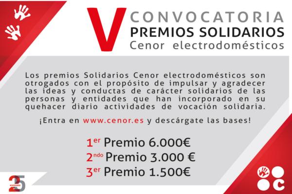 cenor electrodomsticos abre la v convocatoria de sus premios solidarios cenor electrodomsticos abre la v convocatoria de sus premios solidarios