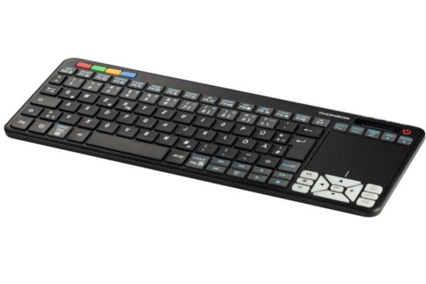 thomson presenta un mando a distancia universal en forma de teclado thomson presenta un mando a distancia universal en forma de teclado