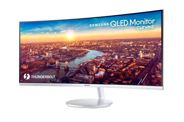 ces 2018 muestra el primer monitor curvo qled con conexin thunderbolt 3 de samsung ces 2018 muestra el primer monitor curvo qled con conexin thunderbolt 3 de samsung