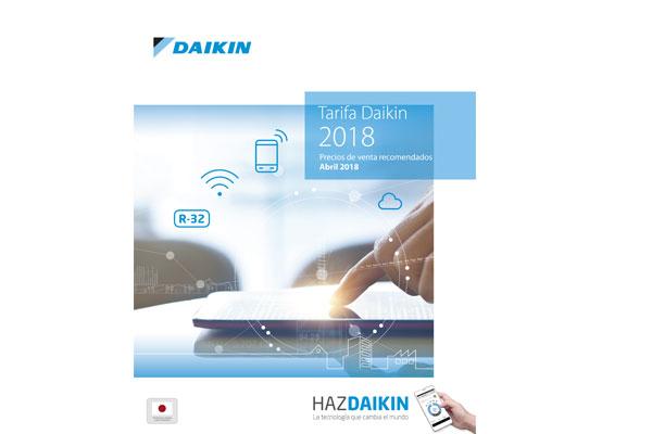 daikin presenta su nueva tarifa de precios para 2018 daikin presenta su nueva tarifa de precios para 2018