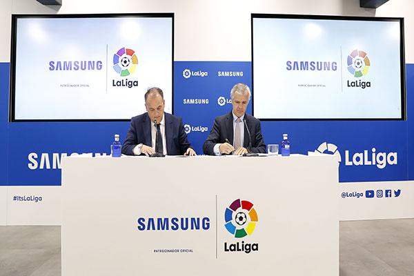 samsung proporcionar a laliga la tecnologa ms innovadora durante los prximos tres aos samsung proporcionar a laliga la tecnologa ms innovadora durante los prximos tres aos