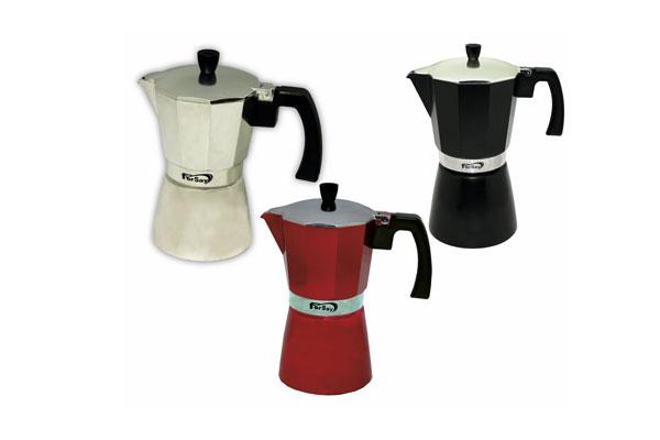 fersay ampla su gama de menaje con una nueva cafetera italiana de marca propia fersay ampla su gama de menaje con una nueva cafetera italiana de marca propia