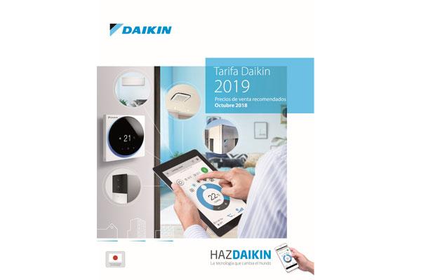 daikin presenta su nueva tarifa de precios para 2019 daikin presenta su nueva tarifa de precios para 2019