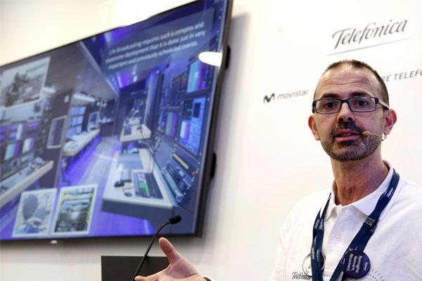 telefnica presenta una novedosa forma de retransmisin y realizacin de televisin con 5g telefnica presenta una novedosa forma de retransmisin y realizacin de televisin con 5g
