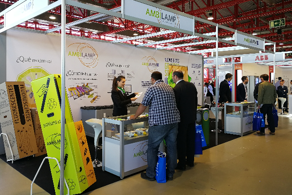 ambilamp y ambiafme vuelven a eficam para exponer las soluciones sobre el reciclaje de la iluminacin y el material elctrico ambilamp y ambiafme vuelven a eficam para exponer las soluciones sobre el reciclaje de la iluminacin y el material elctrico