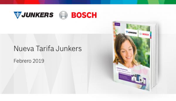 nueva tarifa de junkers para 2019 con novedades en sus gamas de acs calefaccin y climatizacin nueva tarifa de junkers para 2019 con novedades en sus gamas de acs calefaccin y climatizacin