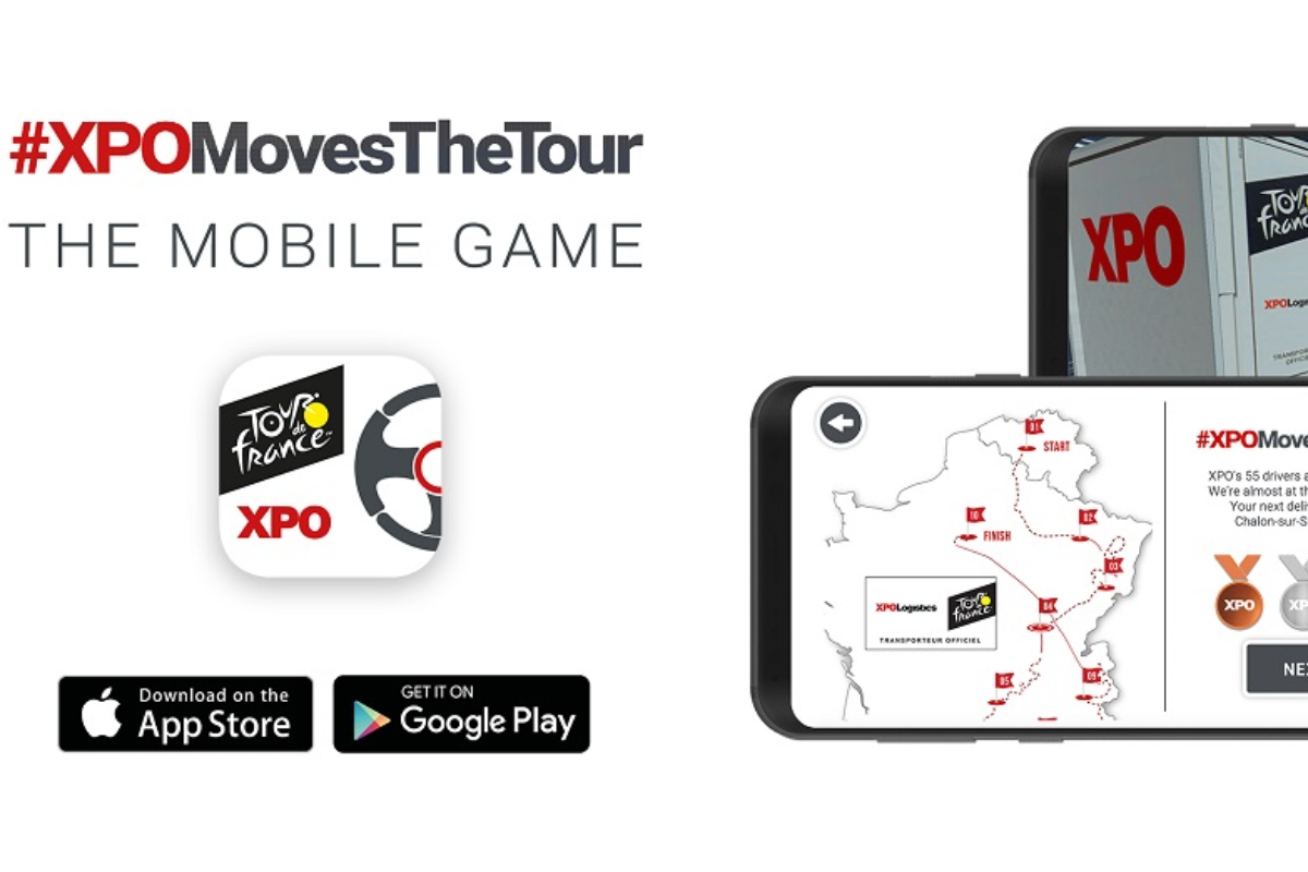 el juego para mvil de xpo logistics invita a los jugadores a mover el tour de francia el juego para mvil de xpo logistics invita a los jugadores a mover el tour de francia