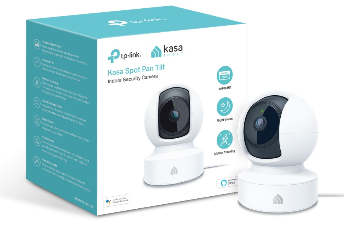 tplink ampla su abanico de cmaras para la seguridad del hogar con kasa spot pan tilt kc110 tplink ampla su abanico de cmaras para la seguridad del hogar con kasa spot pan tilt kc110