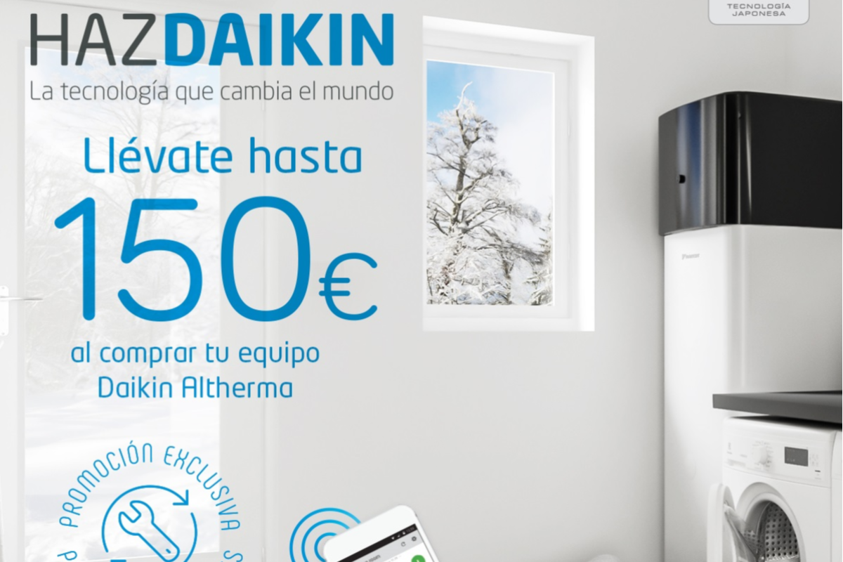 haz daikin y llvate hasta 150euro al comprar tu equipo daikin altherma haz daikin y llvate hasta 150euro al comprar tu equipo daikin altherma