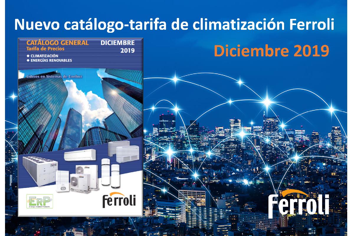 ferroli presenta su nuevo catlogo con los precios de climatizacin 2019 ferroli presenta su nuevo catlogo con los precios de climatizacin 2019