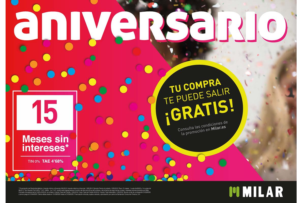 milar celebra su aniversario sorteando compras gratis entre sus clientes milar celebra su aniversario sorteando compras gratis entre sus clientes