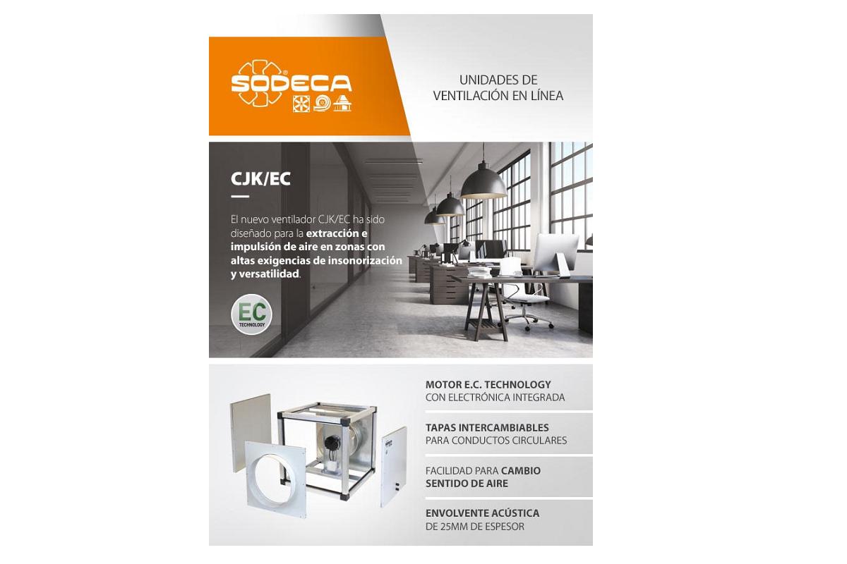 cjkec de sodeca unidades de ventilacin para conductos circulares con altas exigencias cjkec de sodeca unidades de ventilacin para conductos circulares con altas exigencias
