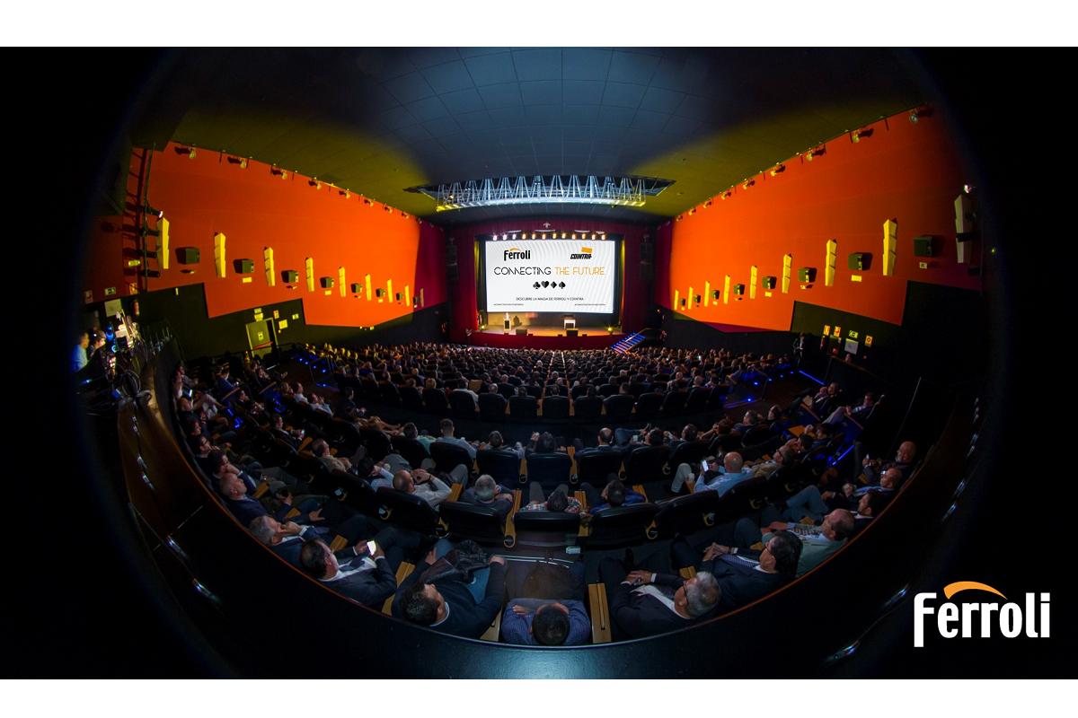 grupo ferroli presenta sus novedades en connecting the future en el teatro goya de madrid grupo ferroli presenta sus novedades en connecting the future en el teatro goya de madrid