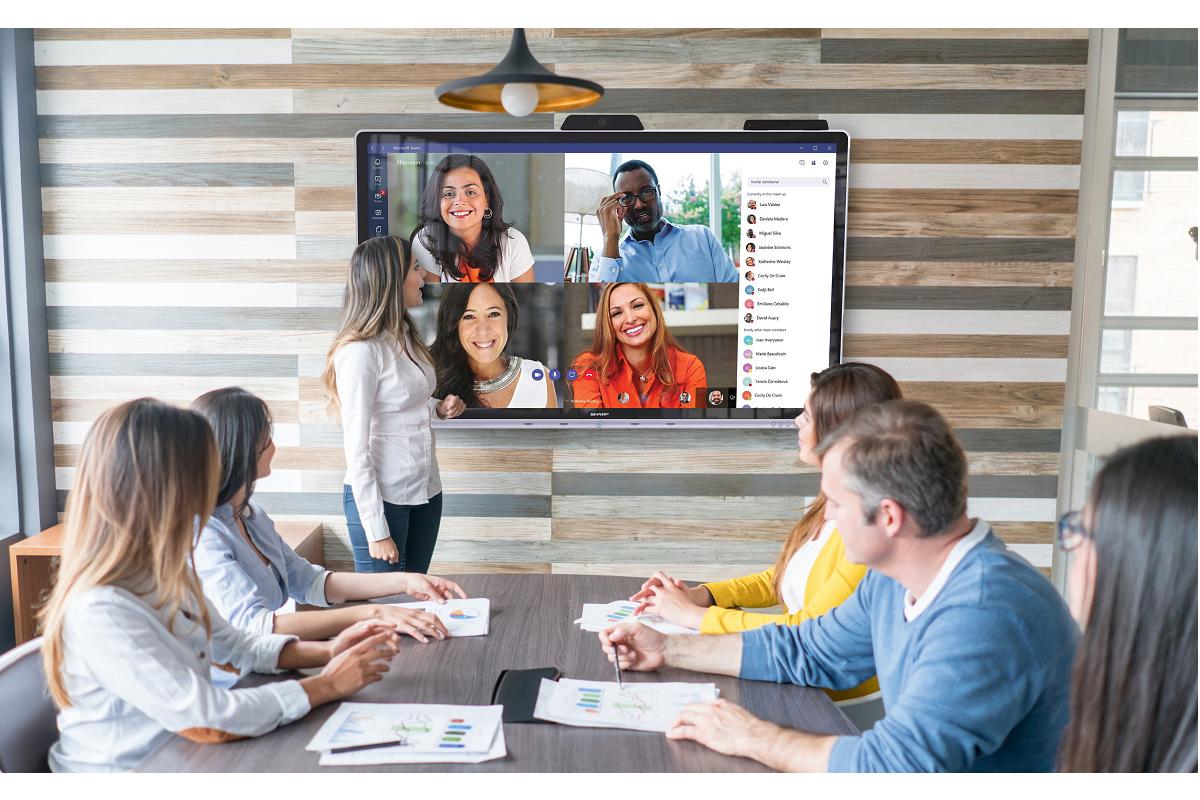 sharp lanza la primera pantalla interactiva certificada por microsoft para empresas sharp lanza la primera pantalla interactiva certificada por microsoft para empresas