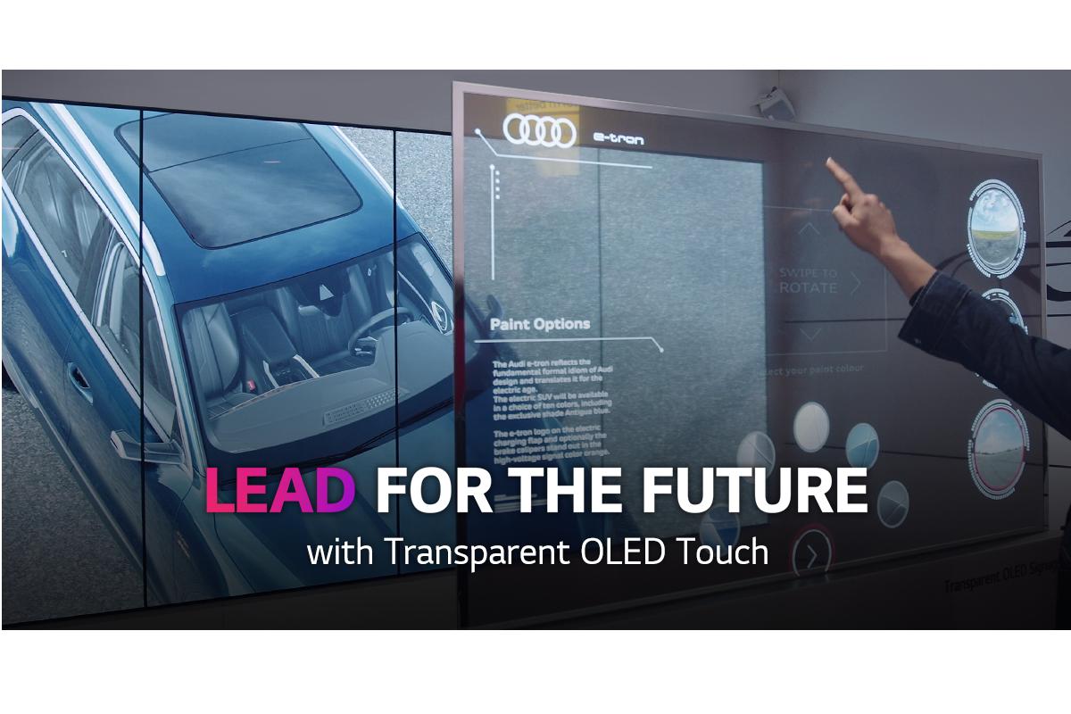 transparent oled touch de lg la pantalla tctil futurista todoterreno transparent oled touch de lg la pantalla tctil futurista todoterreno