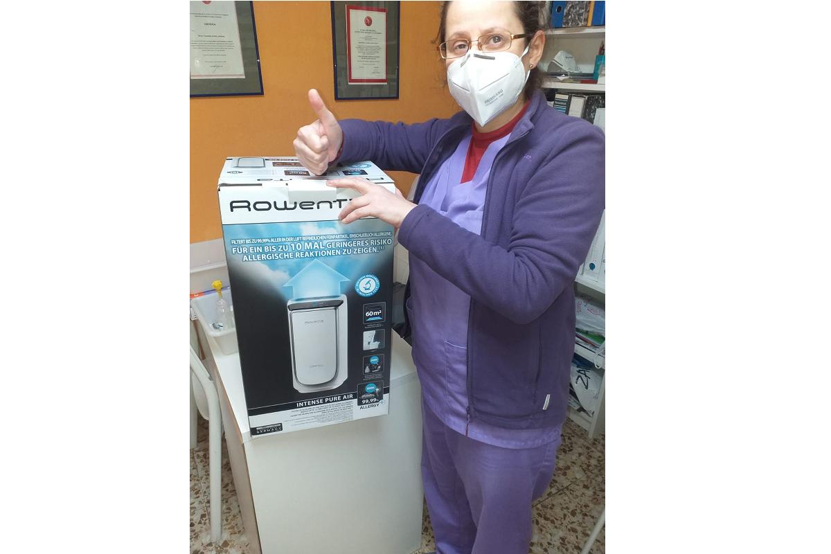 rowenta dona purificadores de aire a residencias de ancianos rowenta dona purificadores de aire a residencias de ancianos