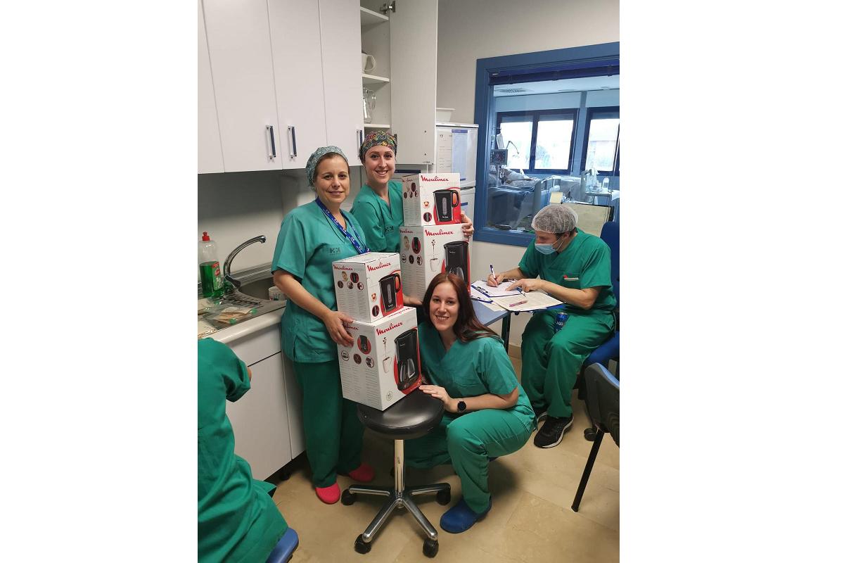 moulinex dona lotes de productos a hospitales y residencias moulinex dona lotes de productos a hospitales y residencias