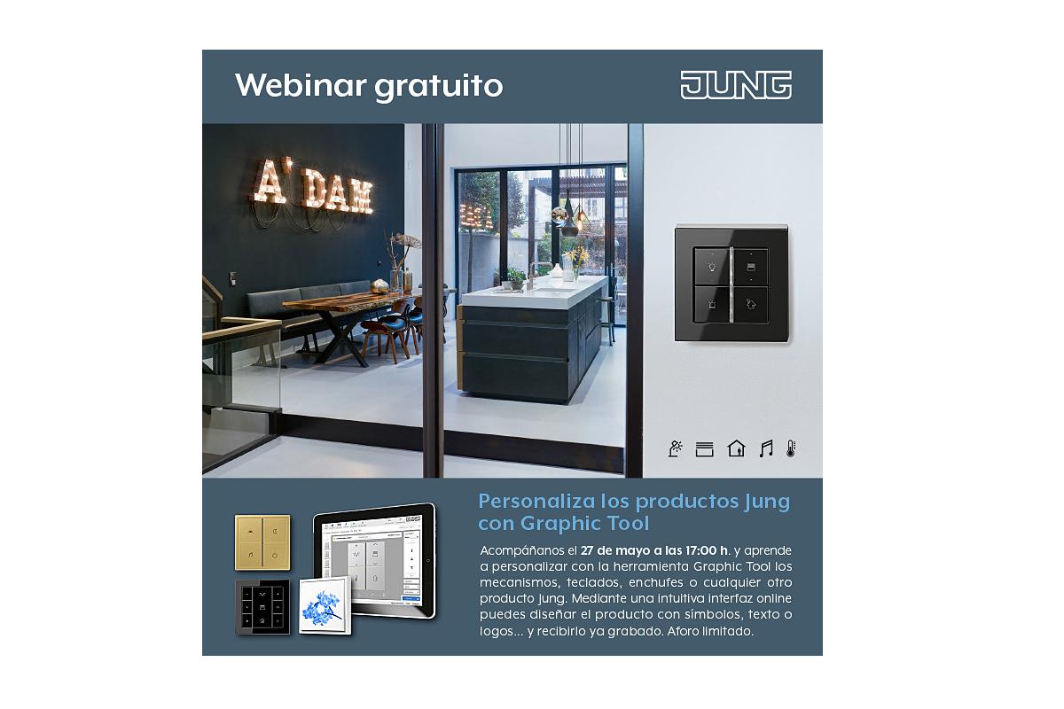 personaliza los productos jung con graphic tool en su nuevo webinar personaliza los productos jung con graphic tool en su nuevo webinar