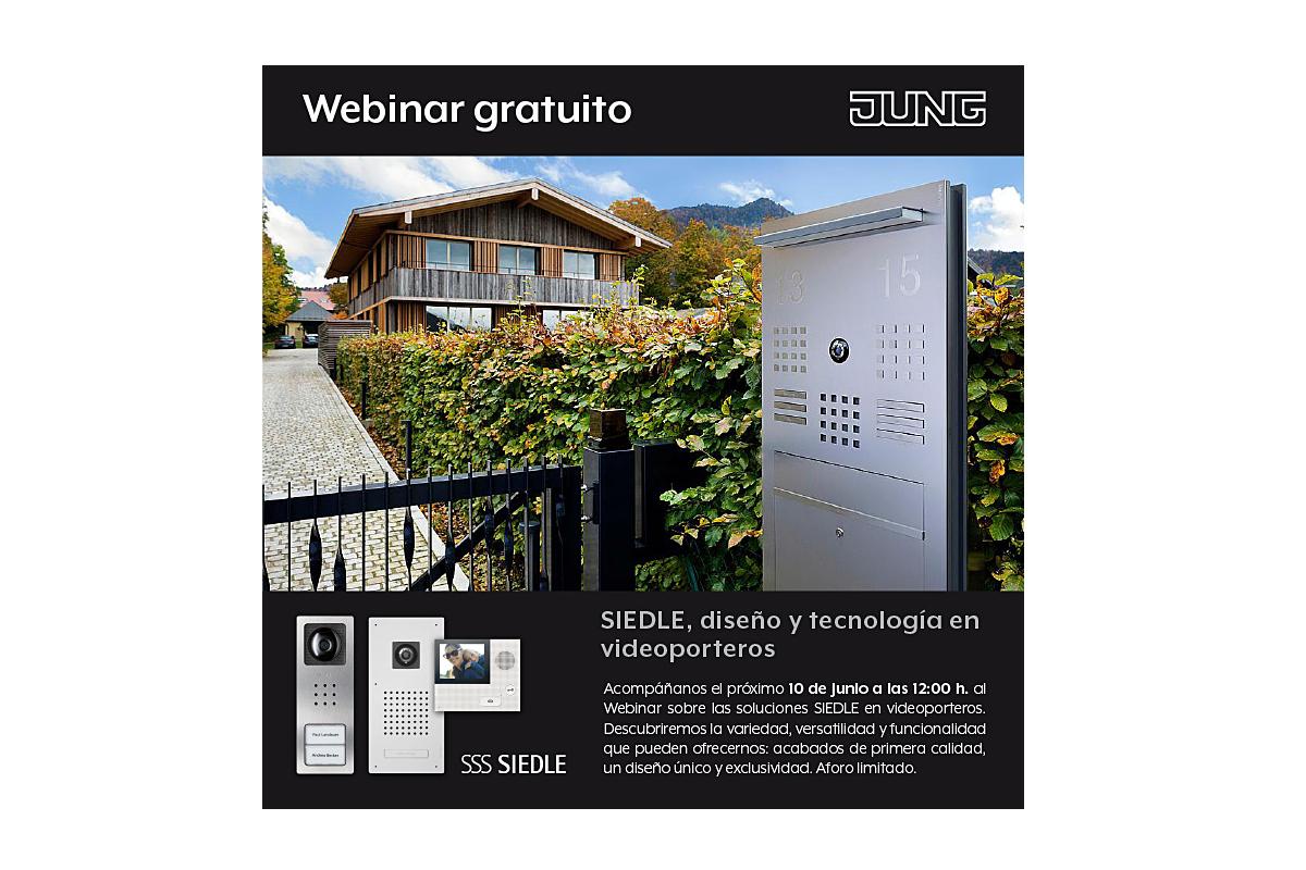 jung anuncia su nuevo webinar siedle diseo y tecnologa en videoporteros jung anuncia su nuevo webinar siedle diseo y tecnologa en videoporteros