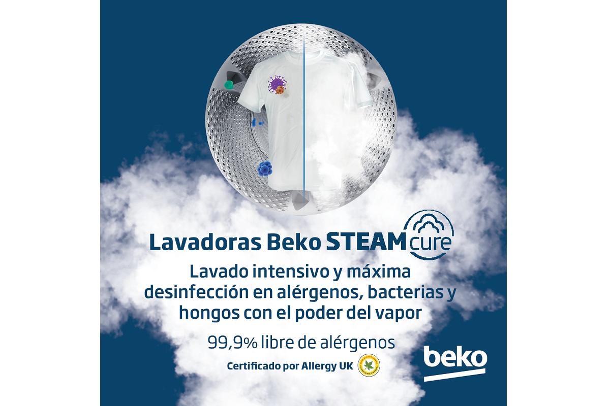 beko lanza steamcure la tecnologa que neutraliza alrgenos y bacterias de la ropa beko lanza steamcure la tecnologa que neutraliza alrgenos y bacterias de la ropa