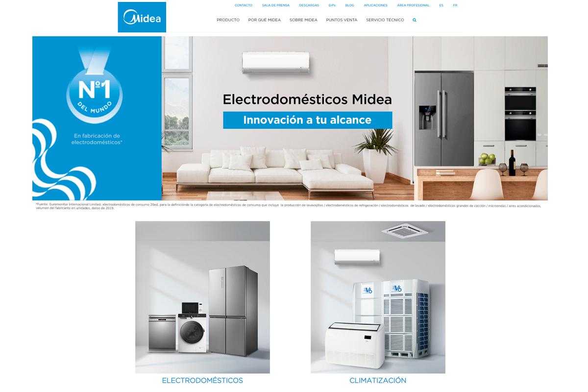 midea electrodomsticos da a conocer su nueva web midea electrodomsticos da a conocer su nueva web