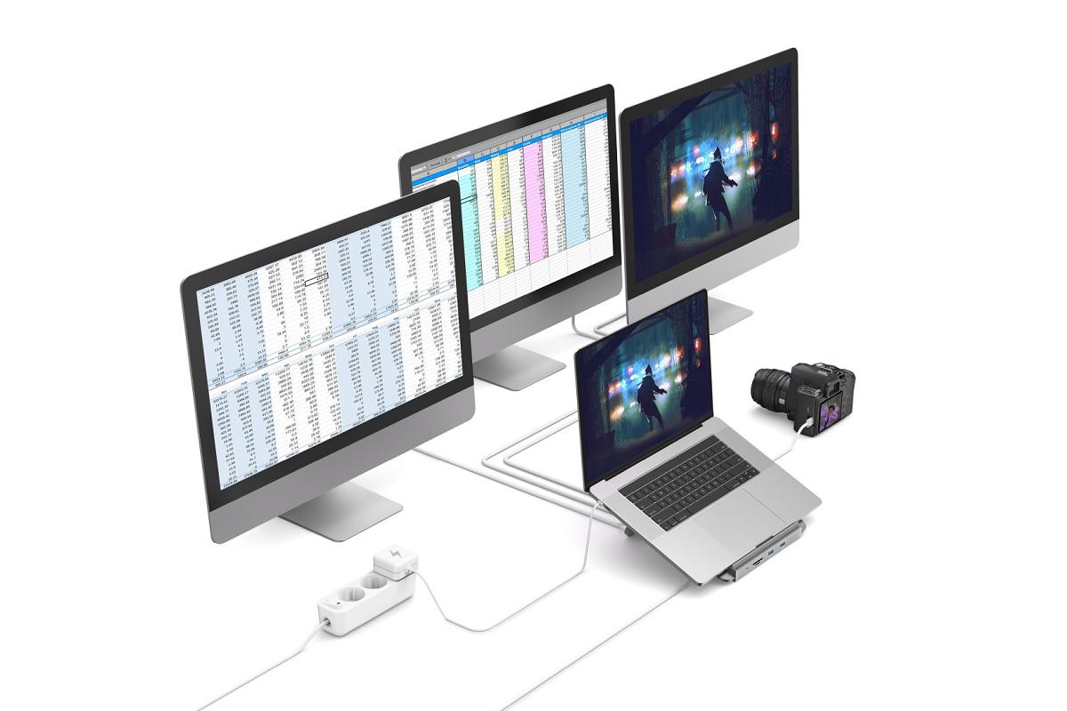 conecta dispositivos en simultneo con docking station 12 en 1 de hama conecta dispositivos en simultneo con docking station 12 en 1 de hama