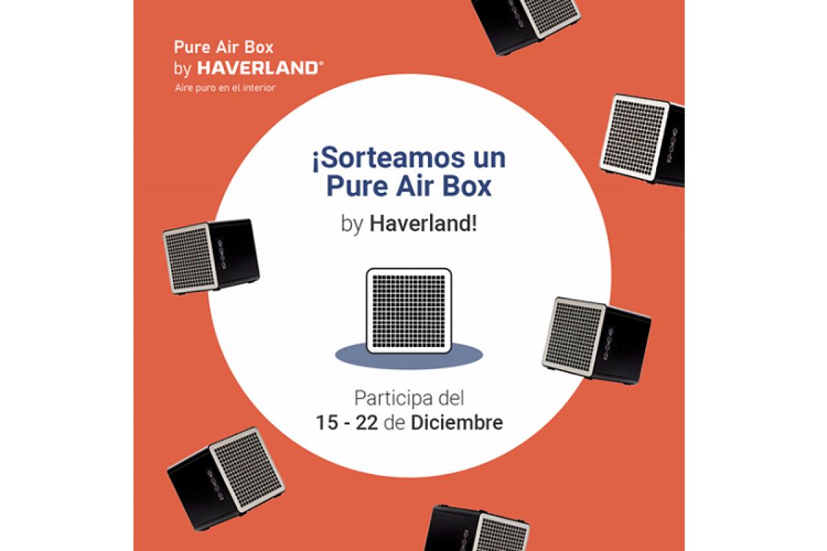haverland pone en marcha un sorteo de pure air box en sus redes sociales haverland pone en marcha un sorteo de pure air box en sus redes sociales