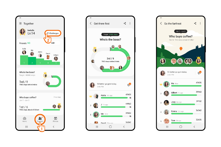 samsung health crea un nuevo reto grupal para ponerse en forma samsung health crea un nuevo reto grupal para ponerse en forma