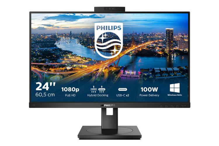 philips 243b1jh un monitor con conexin usb hbrida y webcam segura philips 243b1jh un monitor con conexin usb hbrida y webcam segura