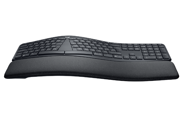 logitech ergo k860 el teclado ergonmico con reposamuecas logitech ergo k860 el teclado ergonmico con reposamuecas
