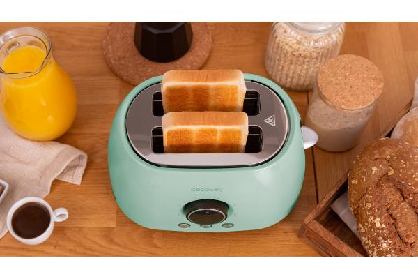 Cecotec Tostapane Digitale ClassicToast 15000 Beige ExtraDouble. 1500W