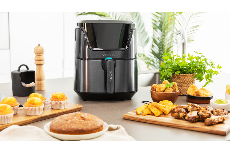cecofry advance inoxdark freidora sin aceite de 35l de cecotec cecofry advance inoxdark freidora sin aceite de 35l de cecotec