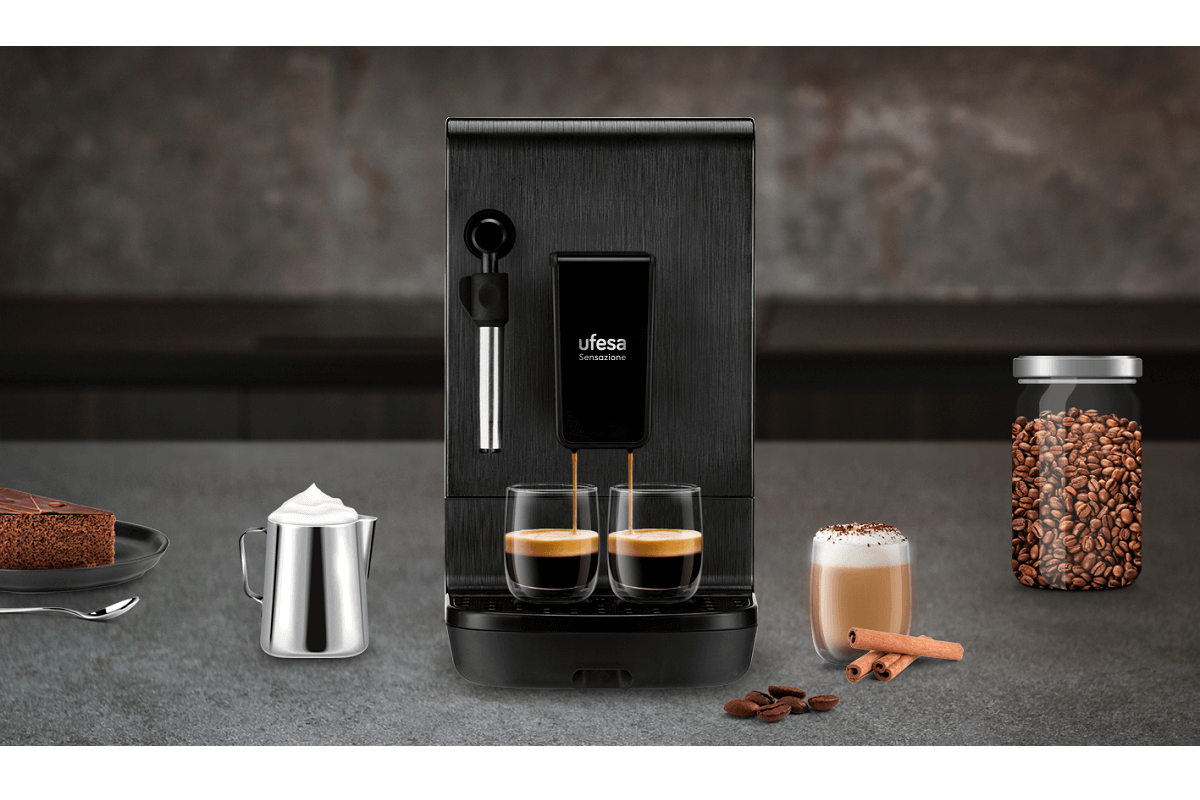 Cafetera Ufesa Superautomática Supreme Barista para café en Grano