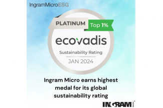 Ingram Micro recibe la Medalla Platino de EcoVadis por su gestión ESG