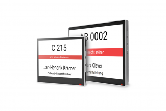 Concept International ofrece un sistema digital de señalización de puertas para espacios públicos y corporativos 