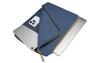 DOPPIO de Tucano, la funda con doble compartimento para almacenar varios dispositivos o accesorios 