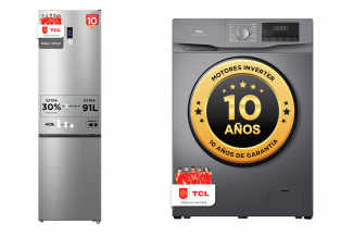 TCL se integra en el hogar conectado con sus frigoríficos y lavadoras inteligentes 