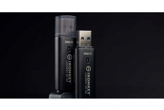 Kingston muestra su nuevo USB cifrado por hardware XTS-AES de 256 bits