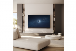 Loewe stellar 97 Black, un televisor de gran formato con fuerte presencia visual