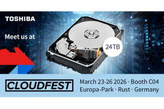Toshiba exhibirá sus soluciones de almacenamiento para IA en Cloudfest