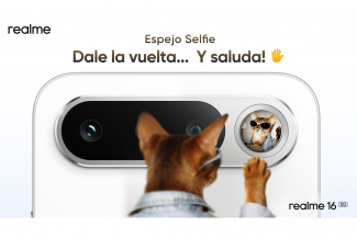 El realme 16 5G añade un espejo para sacar selfies con su cámara trasera