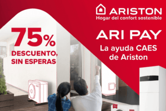 Ariston aumenta sus ayudas CAES y permite ahorrar hasta el 75% en aerotermia