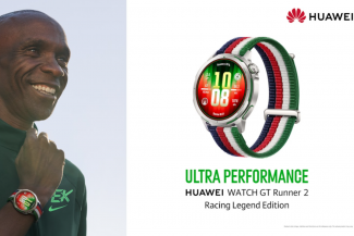 HUAWEI y Eliud Kipchoge presentan el HUAWEI WATCH GT Runner 2 Racing Legend Edition