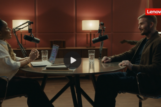 Lenovo lanza una campaña global con David Beckham